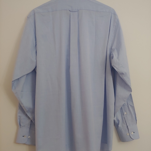 Izod Blue Dress Shirt - Picture 7 of 11
